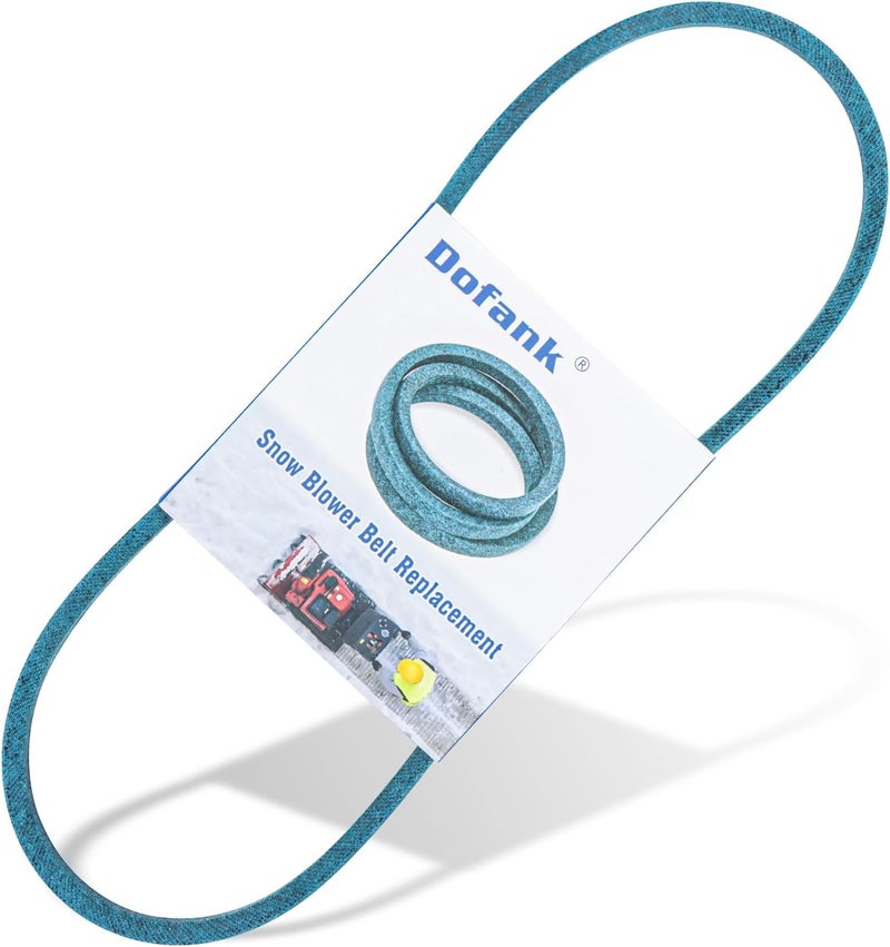 Dofank 954-04260 Drive Belt Kevlar for Troy-Bilt, Craftsman, MTD, Bolens, White Outdoor, Huskee, Yard Machines, Yard-Man Snow Blowers, Replaces MTD 754-04260, OEM-754-04260 - 3/8" x 34" - Image 1
